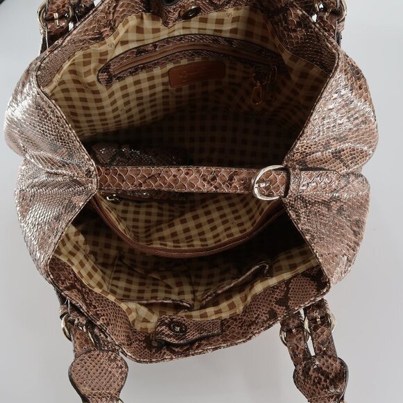 Jessica Simpson Large Python/Snake Bag - Picture 8 of 11